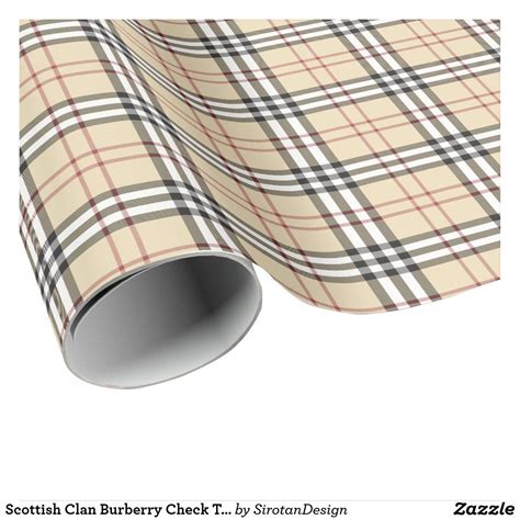 burberry wrapping paper.